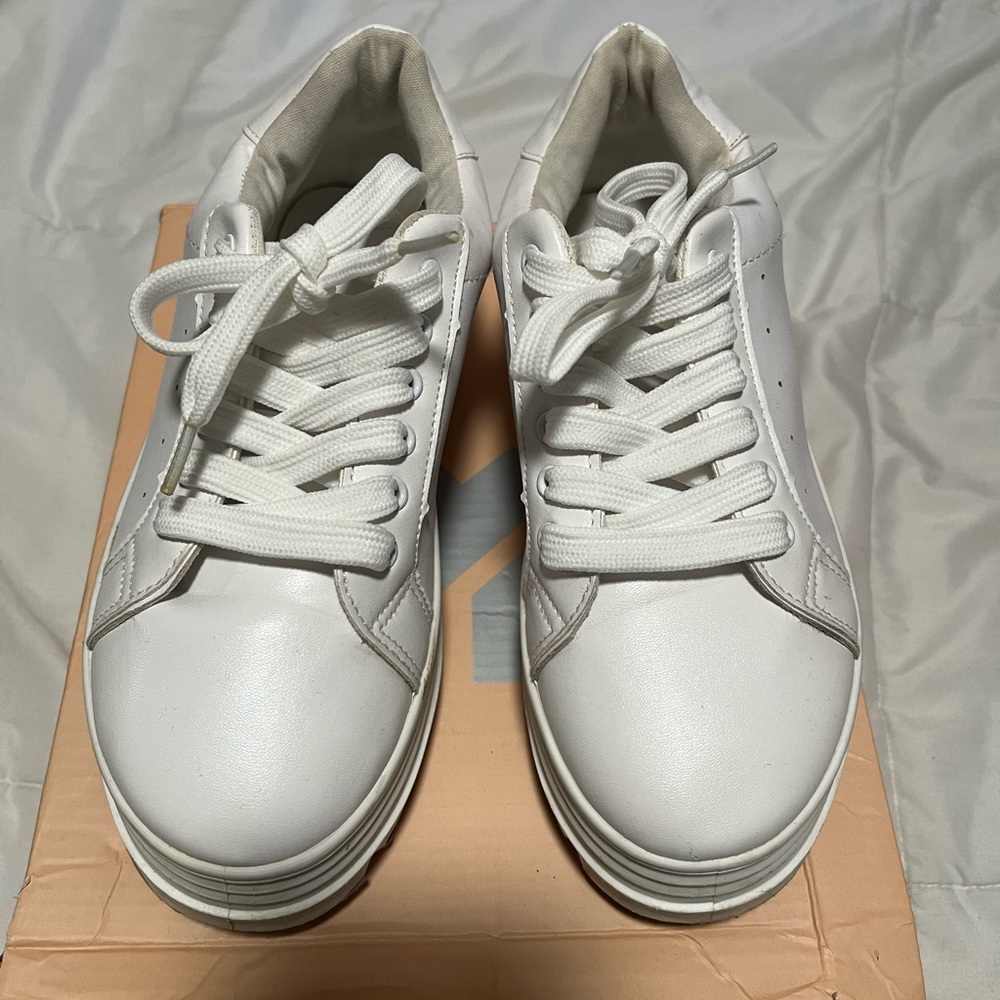 Koi footwear white platforms